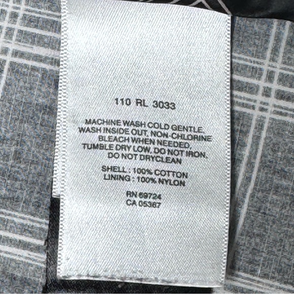 Columbia Windowpane Plaid Trench Hooded Rain Jacket- S - Picture 15 of 17